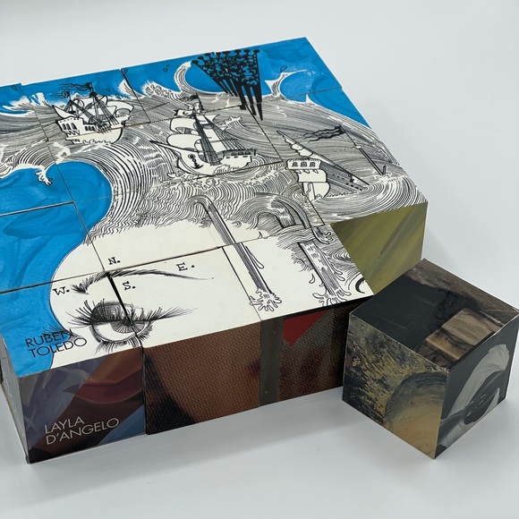 Louis Vuitton Spain LV Cup Limited Visionaire 30 Lucite Trunk Puzzle Game Rare - Picture 11 of 16